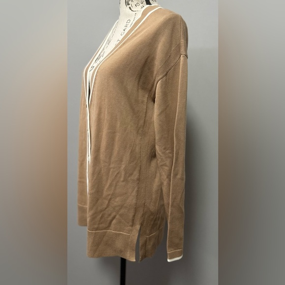 🍂 Talbots Girlfriend Cardigan - Tipped, Size XS 🍁 - Picture 5 of 13